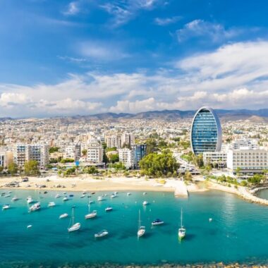 Paphos Kypr přístav Řecko Limassol